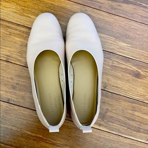 Nude leather Everlane ballet flats SZ 10.5
